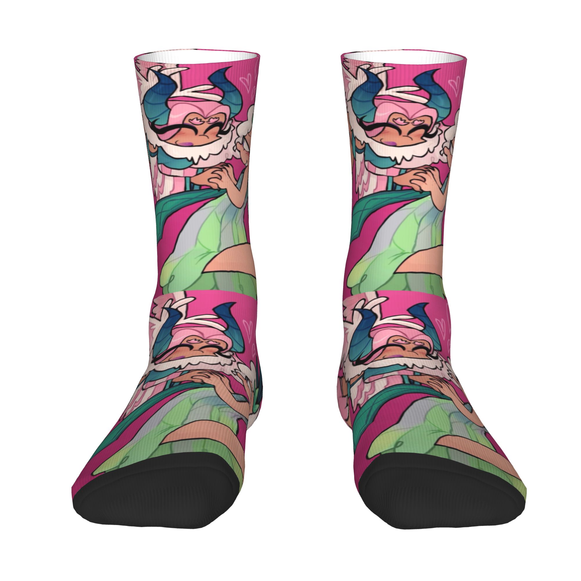 Video Games - Chaussettes personnalisées My S-Singing Cartoon Monsters