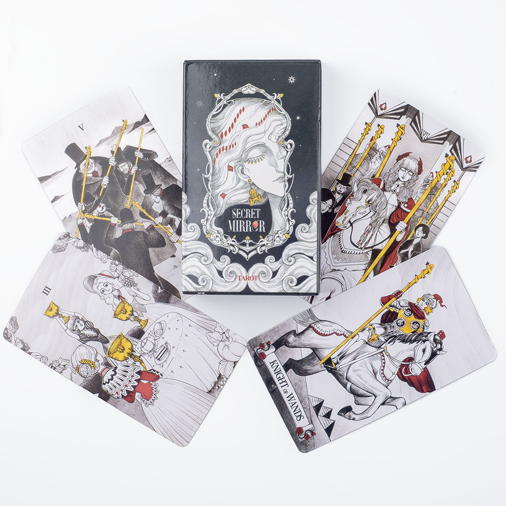 Tarot Cards Deck With Guidebook - Cartes de tarot Secret Mirror 10,3*6