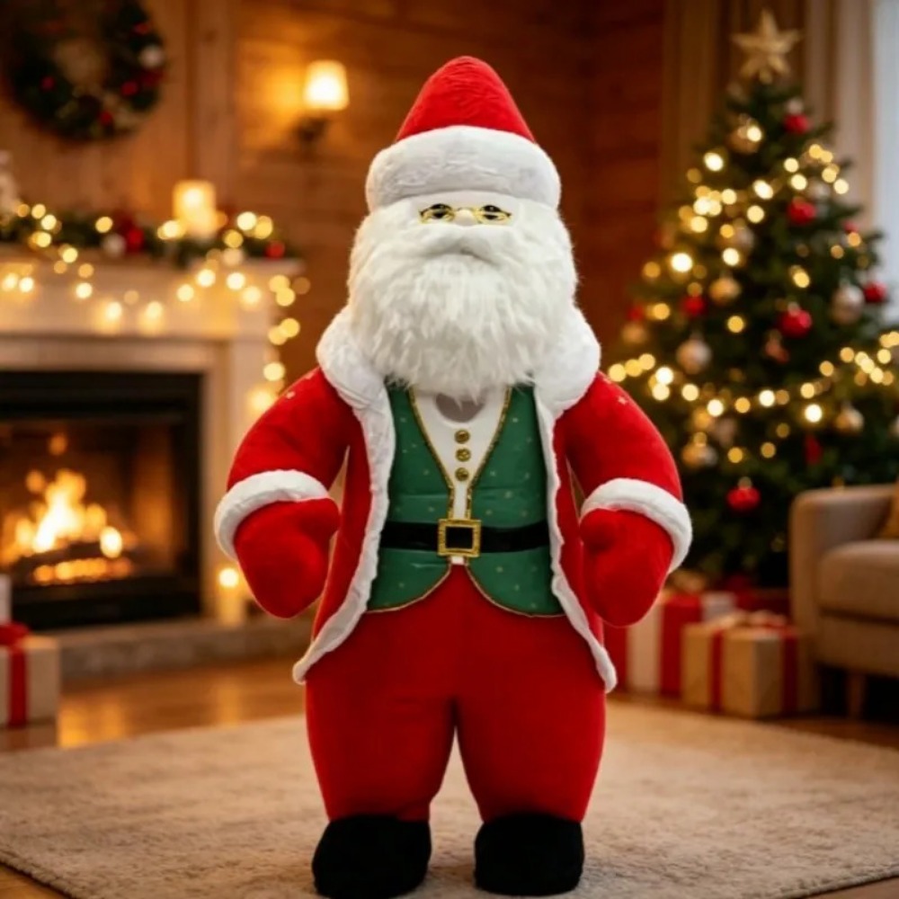 Dolls - Costume de Père Noël gonflable, taille