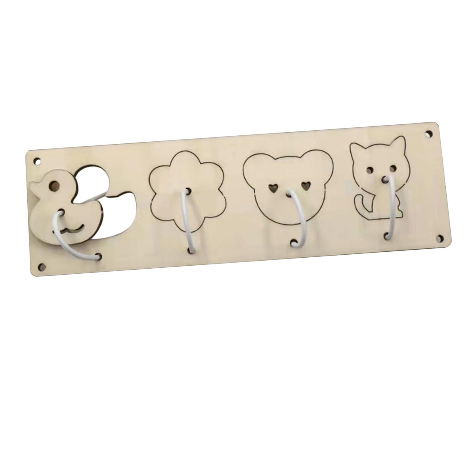 Accessoire pour tableau d'acti - Montessori Wooden Busy Board Toddler avis et prix