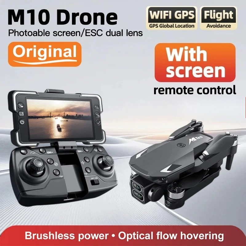 Drone original M10 4K 5G HD av - Fpv Brushless Rc Drone 4K avis et prix