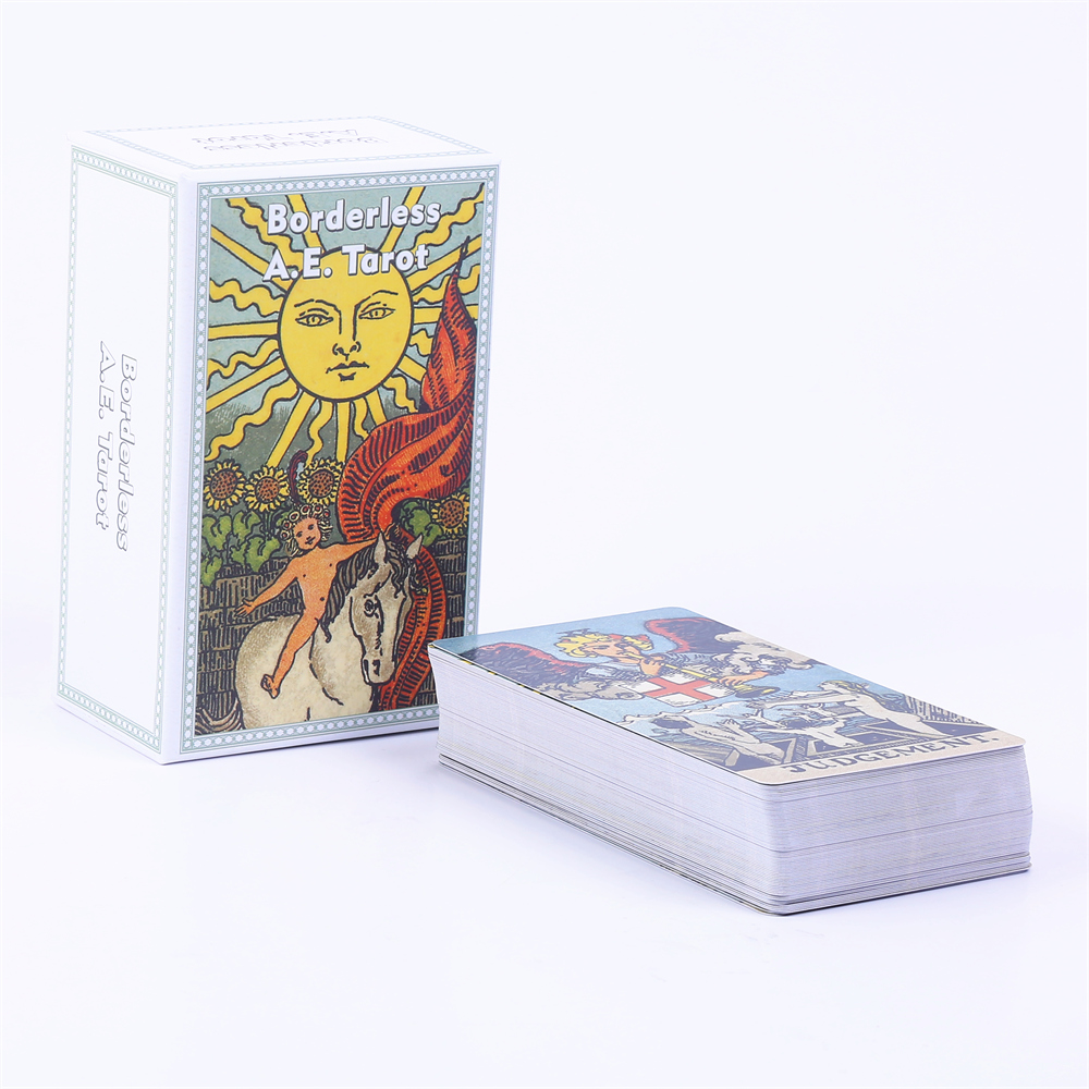 12*7cm sans bordure AE Jeu de  - Tarot Cards Deck With Guidebook avis et prix