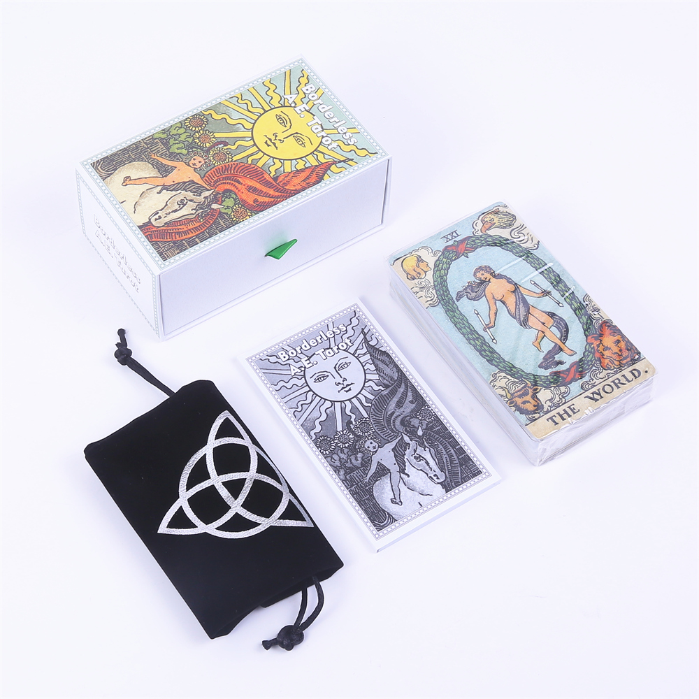12*7cm sans bordure AE Jeu de  - Tarot Cards Deck With Guidebook avis et prix