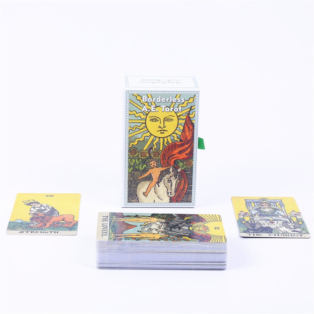 12*7cm sans bordure AE Jeu de  - Tarot Cards Deck With Guidebook avis et prix