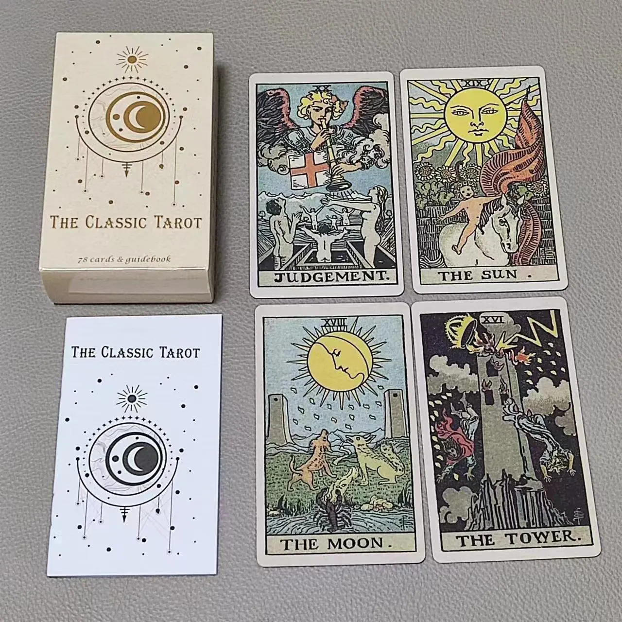 78 cartes de tarot classique a - Tarot Cards Deck With Guidebook avis et prix