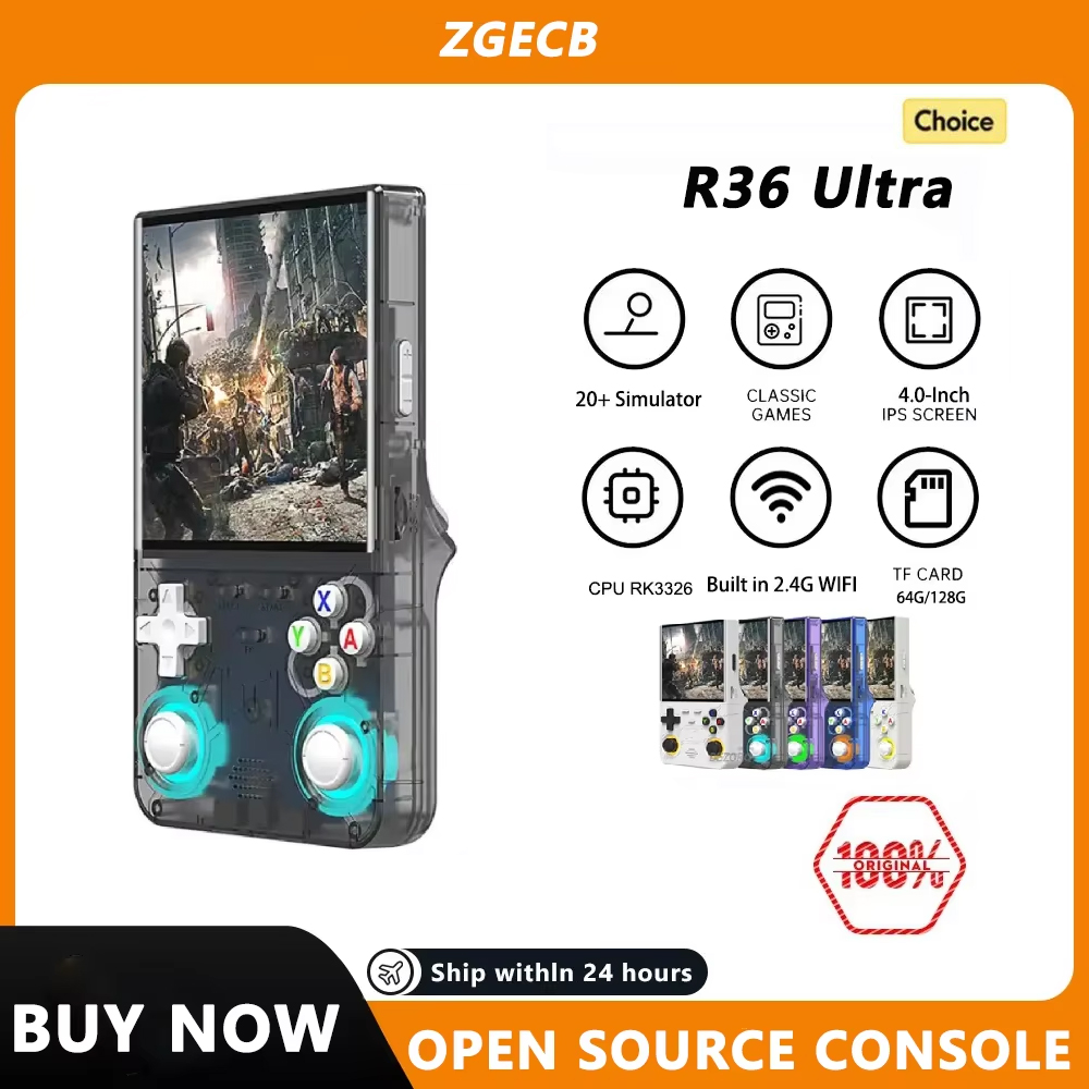 FLLAPT R36Ultra rétro Console  - Retro Handheld Game Console R36S avis et prix