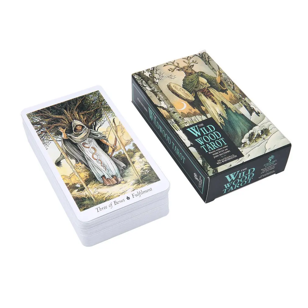 Cartes de Tarot The Wild Wood, - Tarot Cards Deck With Guidebook avis et prix