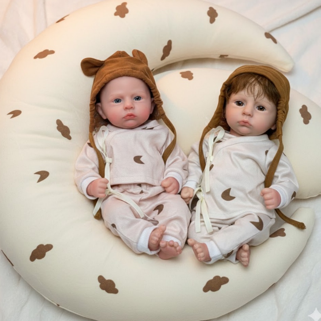 AnjoDoll 33CM Poupées Reborn e - Reborn Baby Doll Silicone Realistic avis et prix